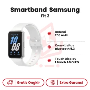 Smartband Samsung Fit 3 Garansi resmi