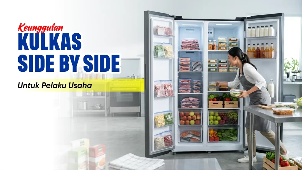 Keunggulan kulkas side by side