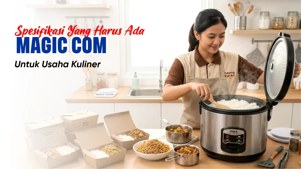 Spesifikasi yang ada di magic com untuk usaha