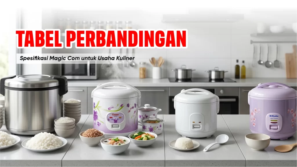 Perbandingan spesifikasi magic com untuk umkm