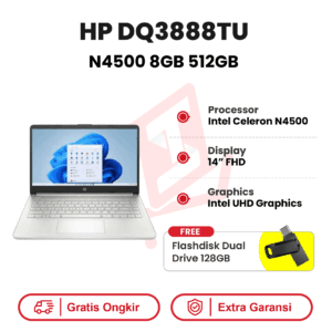 Laptop HP DQ3888TU N4500 8GB 512GB SSD OHS WIN11