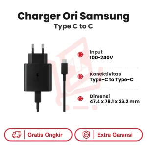 Charger Ori Samsung Type C to C