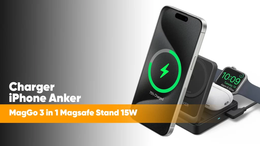 Anker MagGo 3 in 1 Magsafe Stand 15W