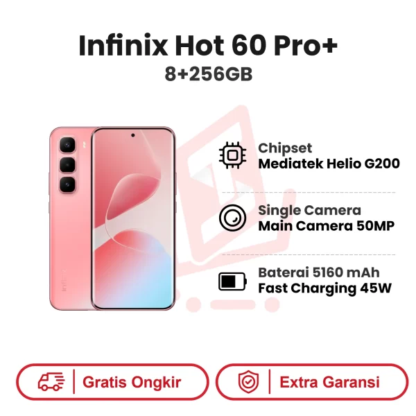 Infinix Hot 60 Pro+ 8+256GB Garansi Resmi
