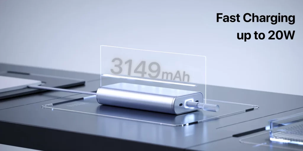 Kapasitas baterai 3149mAh