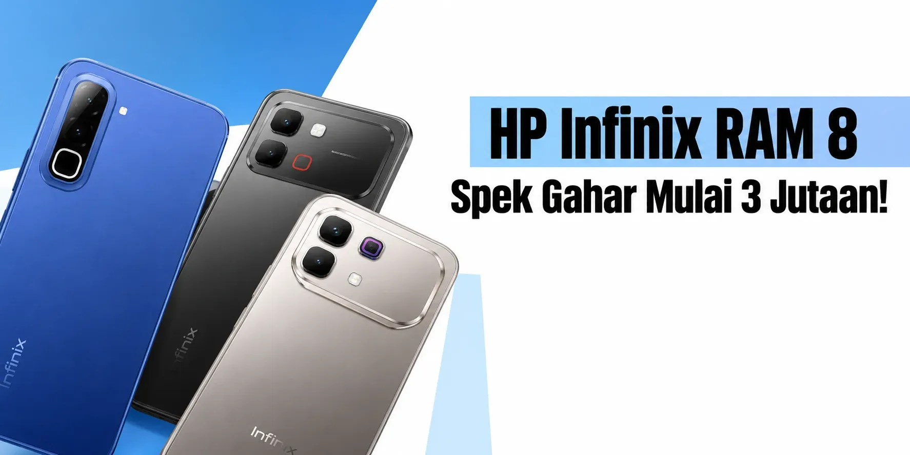 Rekomendasi HP Infinix RAM 8 result