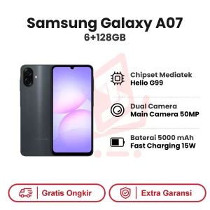 Samsung Galaxy A07 6+128GB Garansi Resmi