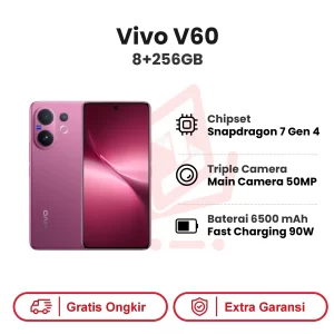 Pre-Order Vivo V60 8+256GB Garansi Resmi