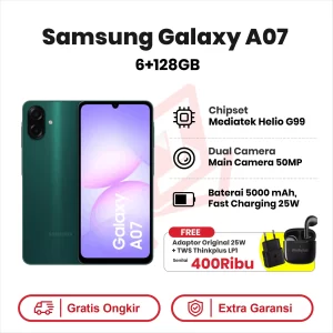 Samsung Galaxy A07 6+128GB Garansi Resmi
