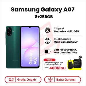 Samsung Galaxy A07 8+256GB Garansi Resmi