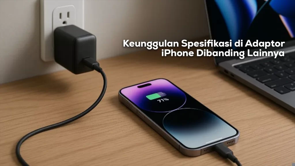 Spesifikasi adaptor iPhone