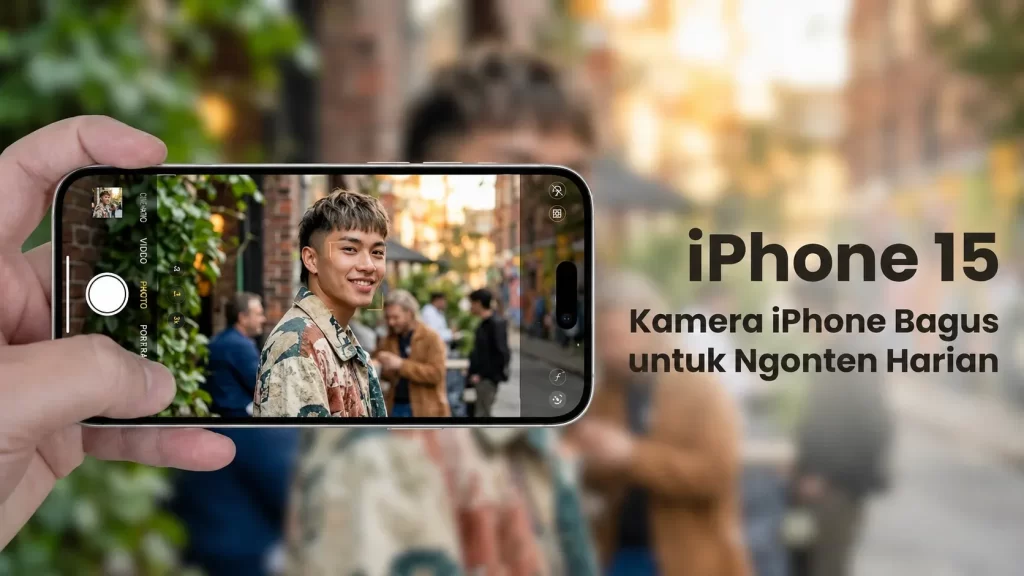 Kamera iPhone 15