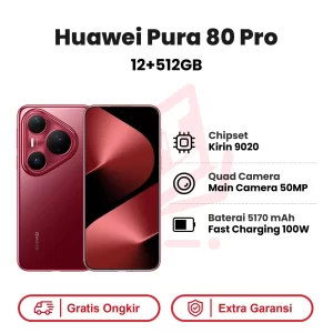 Huawei Pura 80 Pro Garansi Resmi