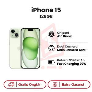 iPhone 15 128GB Garansi Resmi