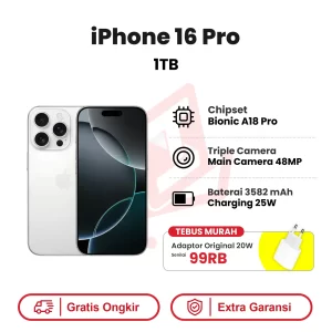 iPhone 16 Pro 1TB Garansi Resmi