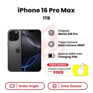 iPhone 16 Pro Max 1TB Garansi Resmi