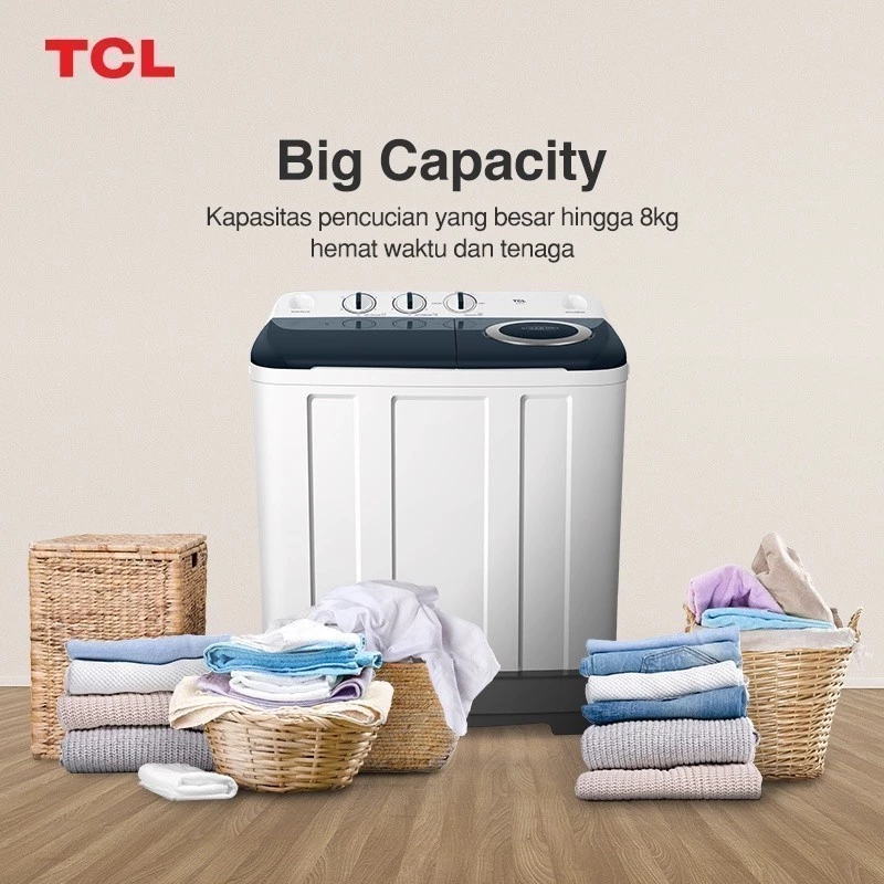 Mesin Cuci 2 Tabung TWT86-20S Twintub 8KG - Gambar 5