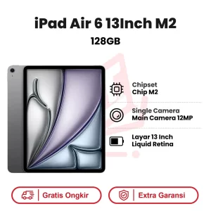 iPad Air 6 128GB Gen4 M2 Wifi Only 13 Inch