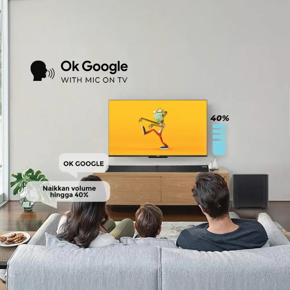 TV GOOGLE 32` POLYTRON BG-5058 - Gambar 4