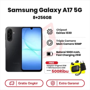 Samsung Galaxy A17 5G 8+256GB Garansi Resmi