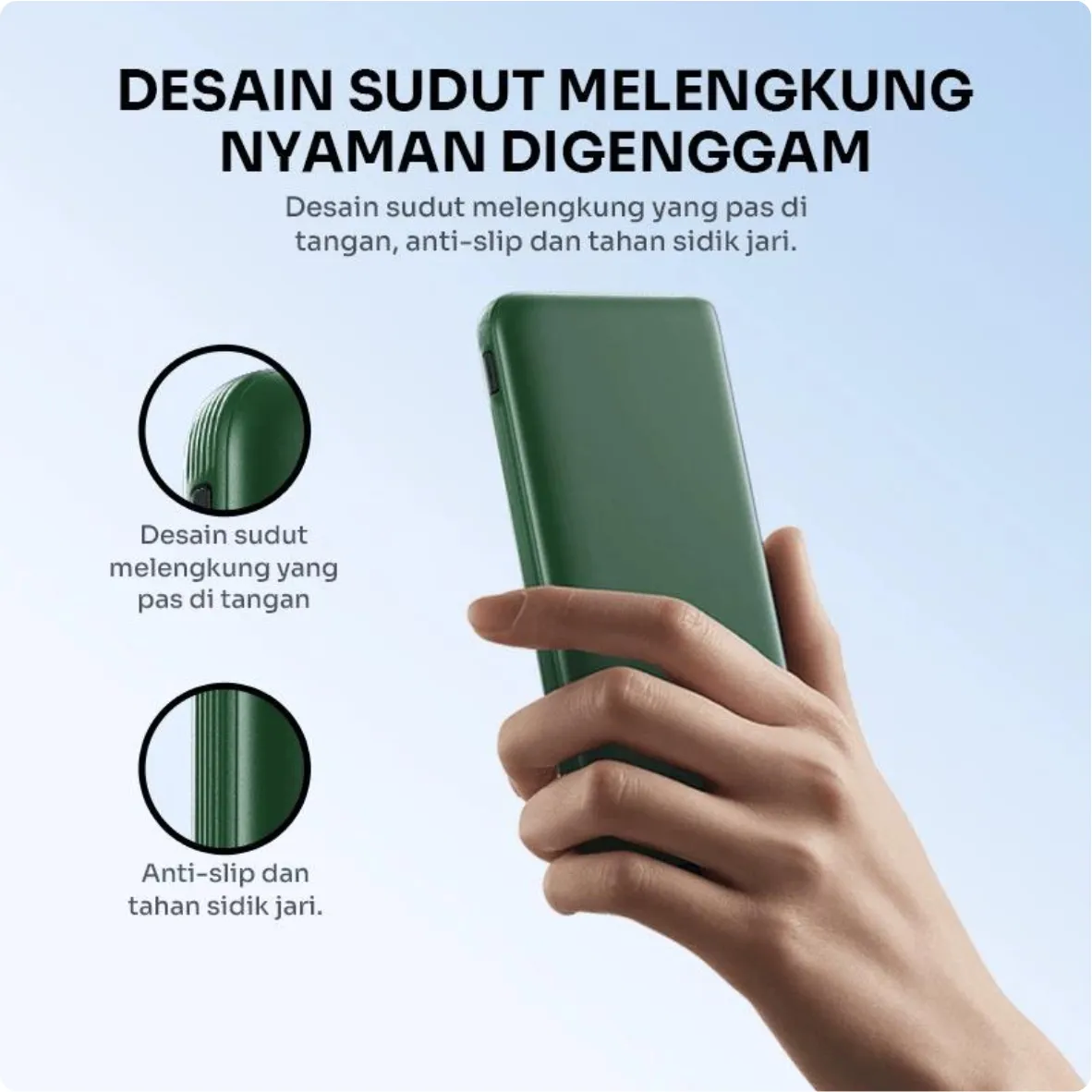 Powerbank Robot RT180S 10.000mAh Garansi Resmi - Gambar 5
