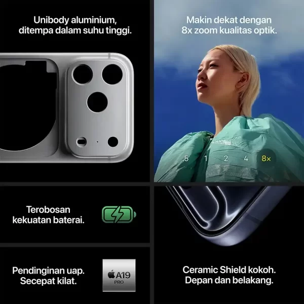iPhone 17 Pro Max 256GB Garansi Resmi Indonesia - Gambar 7