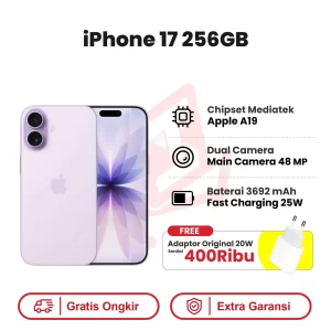 iphone 17 256 purple adaptor