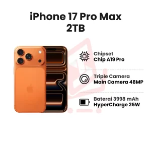 iPhone 17 Pro Max 2TB Garansi Resmi Indonesia