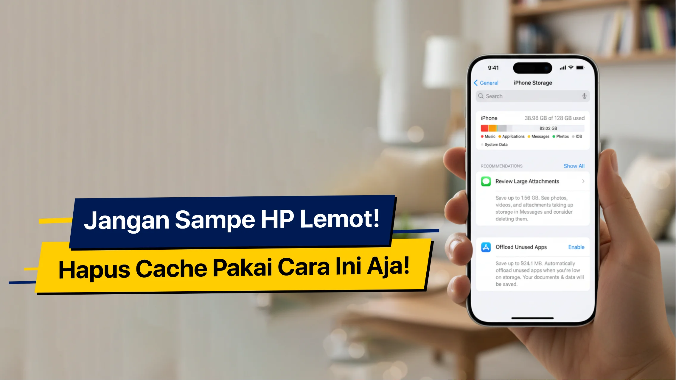 Cuma Semenit! Ternyata Gini Cara Menghapus Cache Di HP!