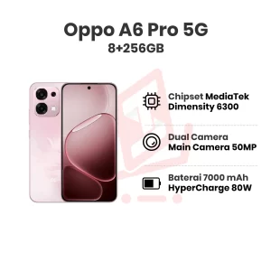 OPPO A6 Pro 5G 8+256GB Garansi Resmi