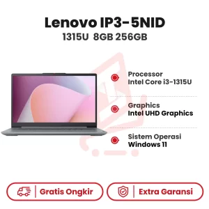 Laptop Lenovo IP3-5NID 1315U 8GB 256GB SSD
