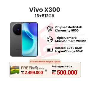 [Pre Order] Vivo X300 16+512GB Garansi Resmi