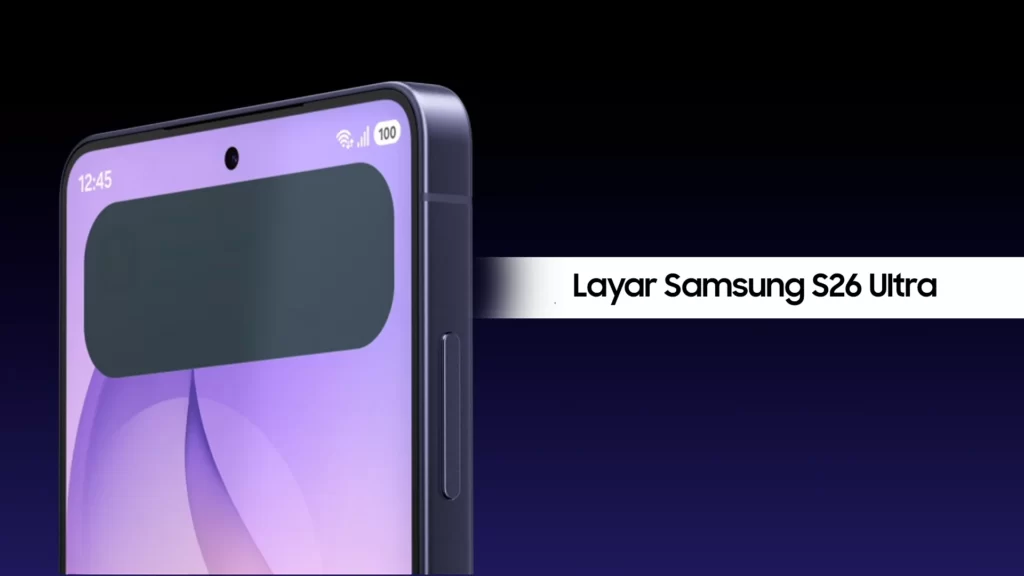 layar samsung S26 ultra