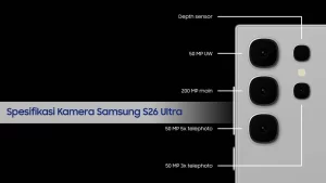 Spesifikasi Kamera Samsung S26 Ultra