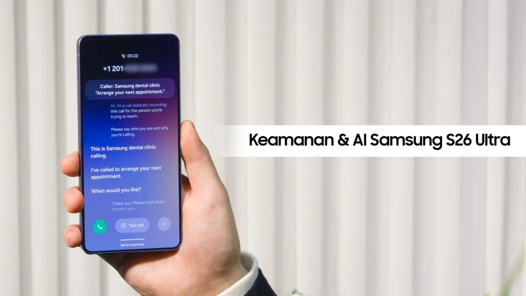 keamanan & AI Samsung S26 Ultra