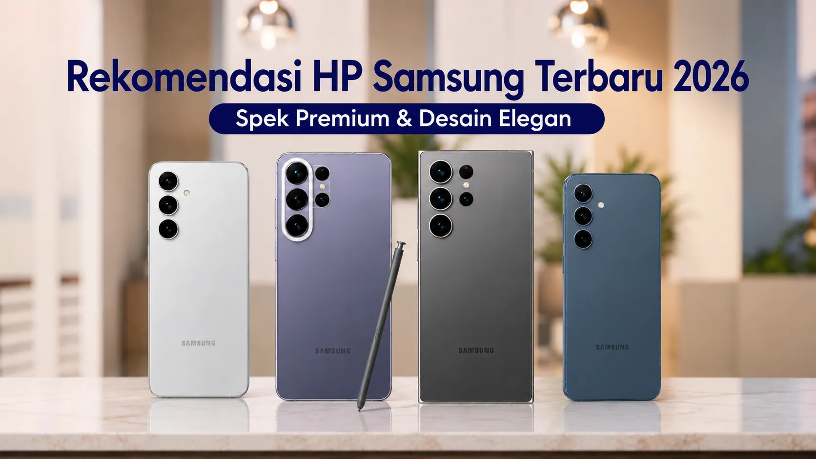 Rekomendasi HP Samsung Terbaru 2026 dan Harganya