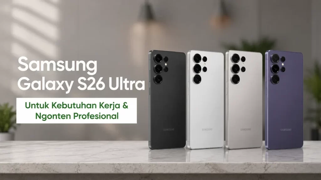 Spesifikasi Samsung Galaxy S26 Ultra result