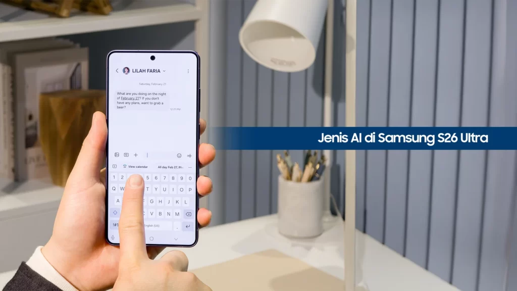 jenis AI samsung S26 ultra
