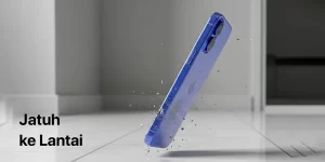 iphone jatuh ke lantai