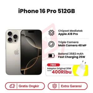 iphone 16 pro 512 natural adaptor