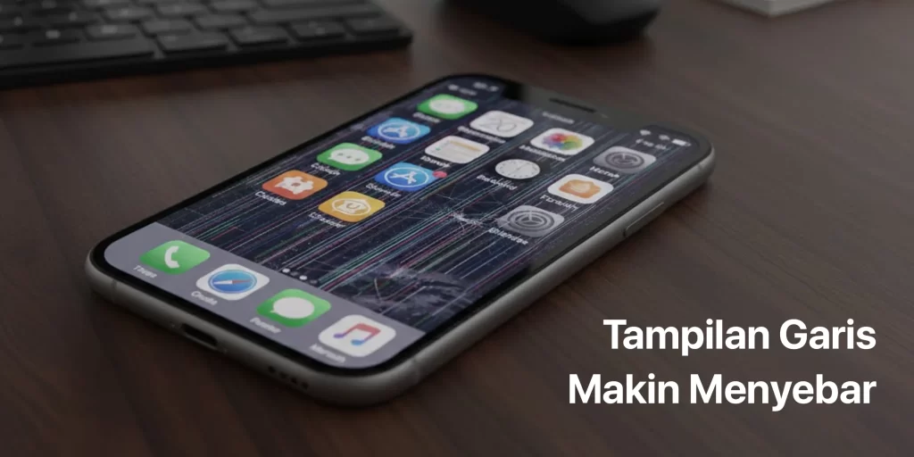 layar bergaris result