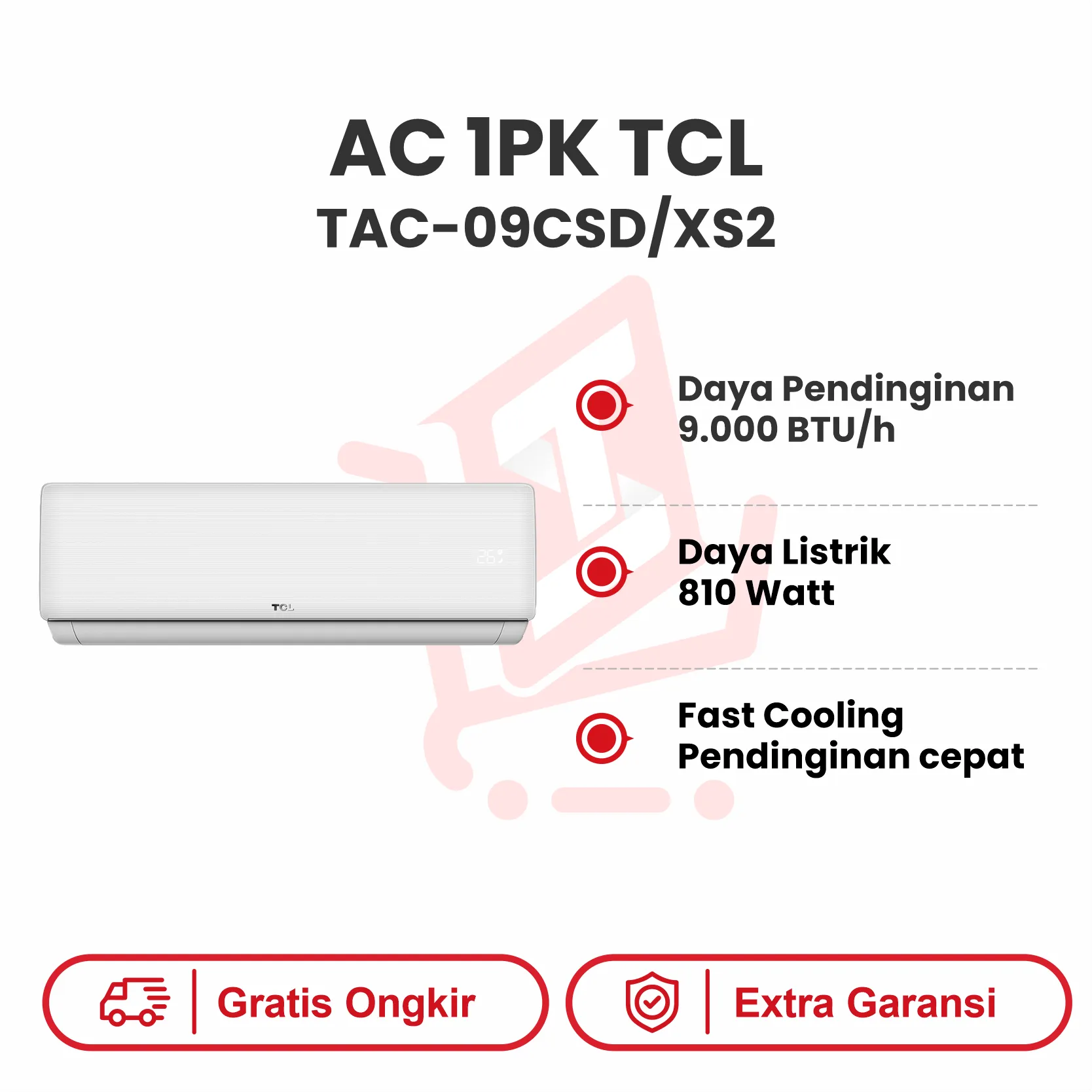 AC 1PK TCL TAC 09CSD XS2