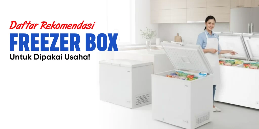 Daftar rekomendasi Freezer box UMKM