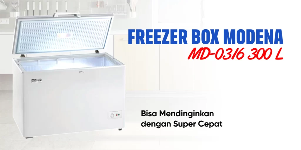 Freezer box Modena 300L