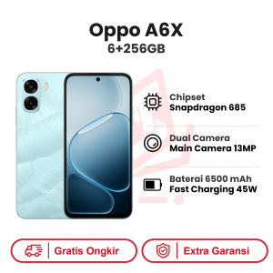 OPPO A6X ICE BLUE 6+256GB