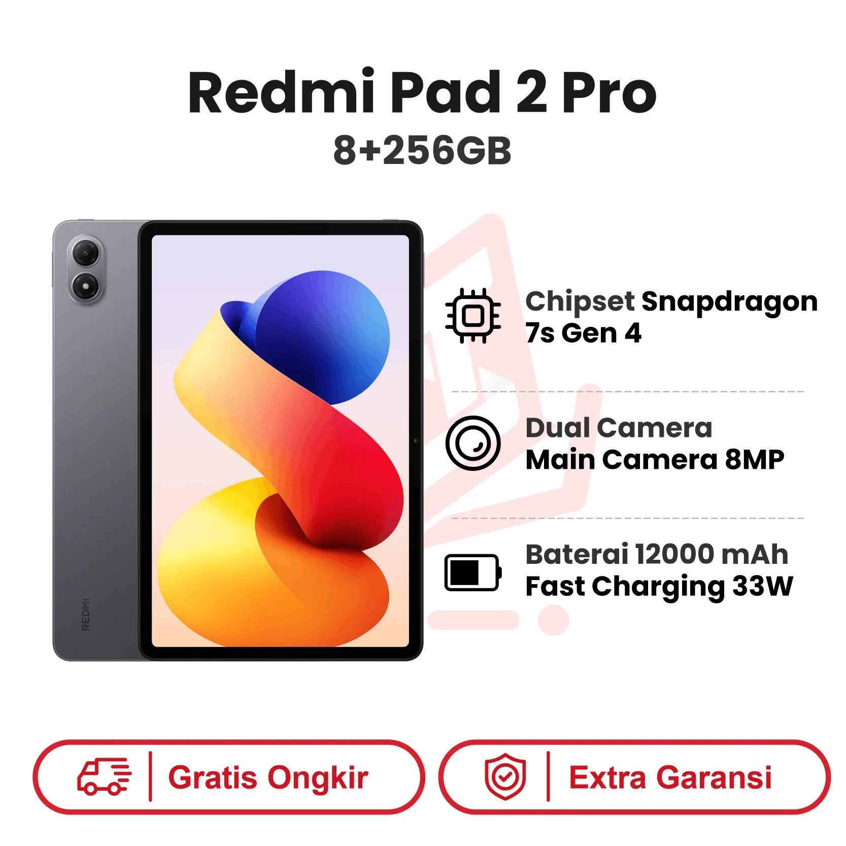 REDMI PAD 2 PRO GRAPHITE GRAY