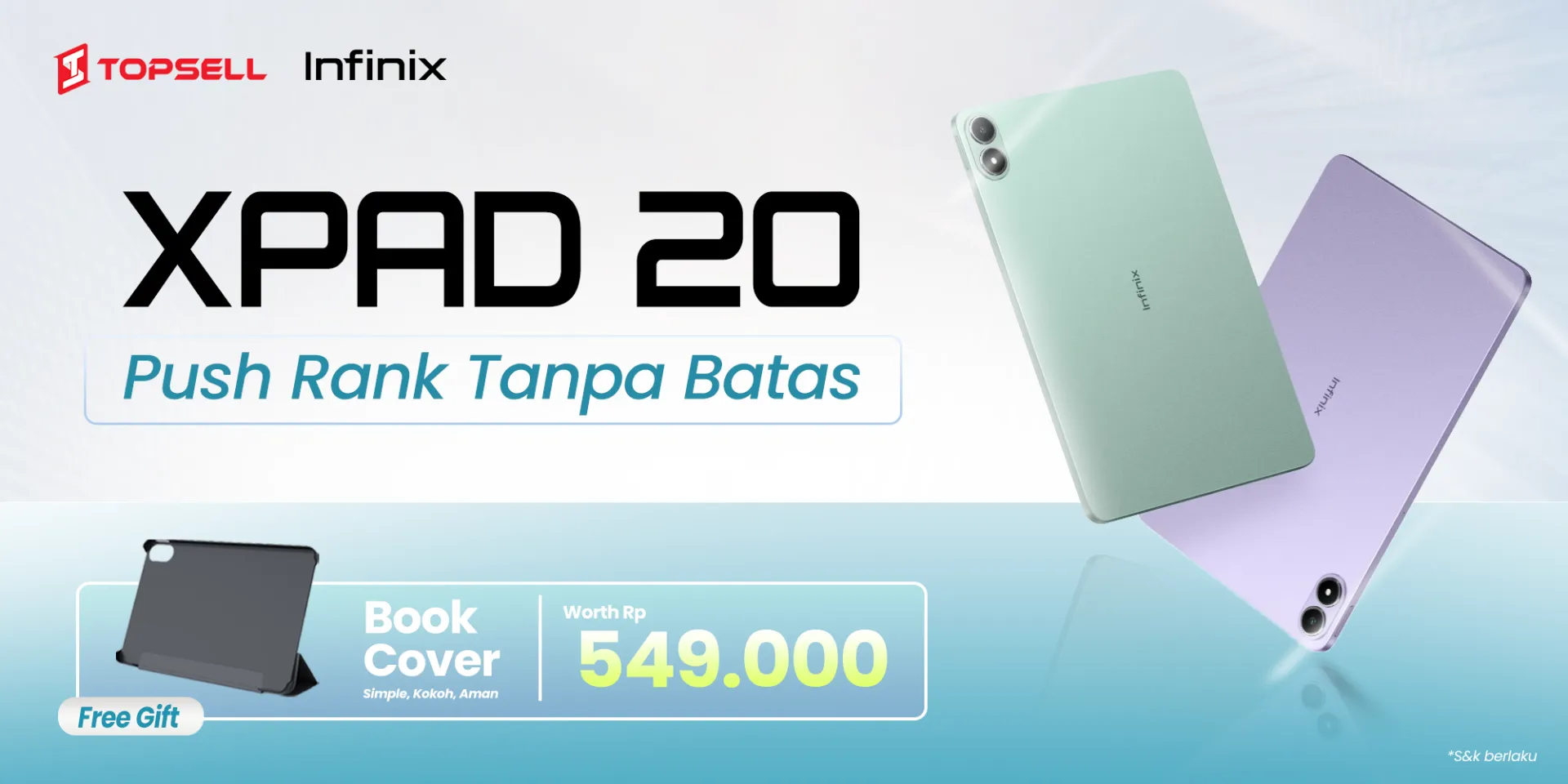 XPAD 20 BANNER 2x1 XPAD 20 BANNER 2x1