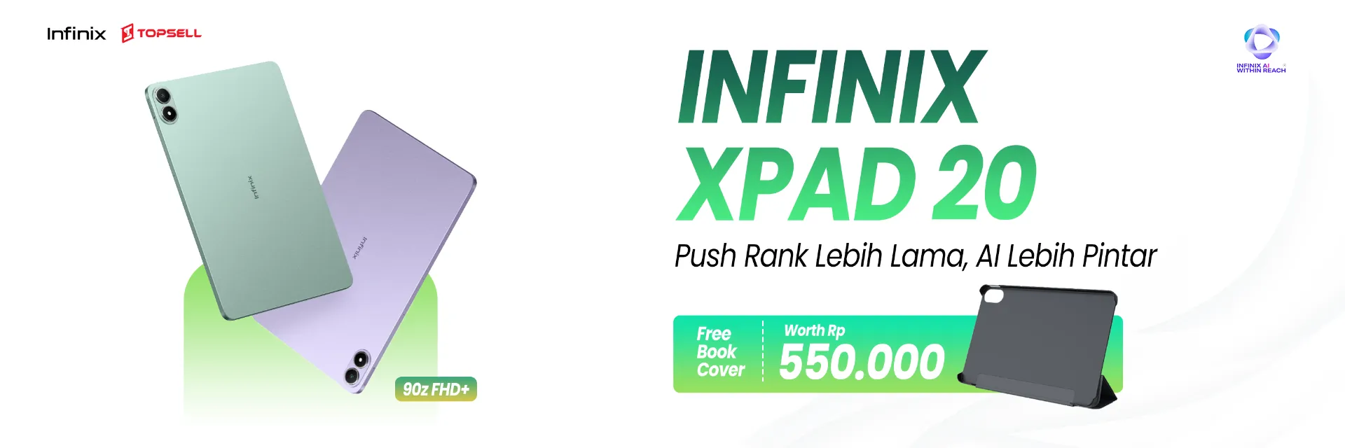 XPAD 20 BANNER 3X1