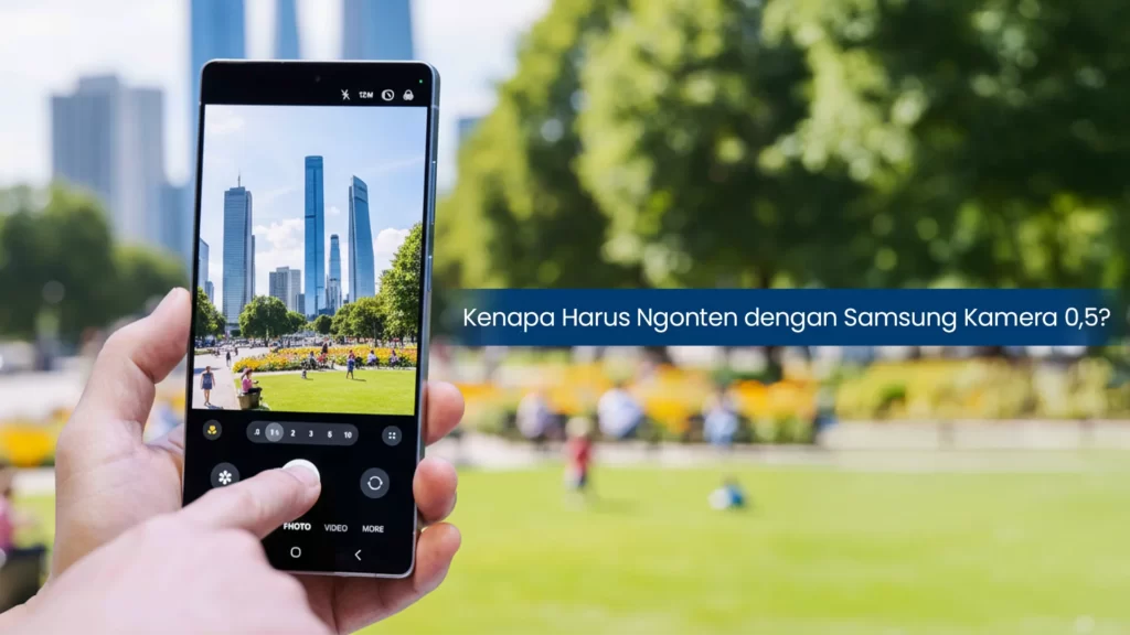 kenapa ngonten dengan Samsung 0,5