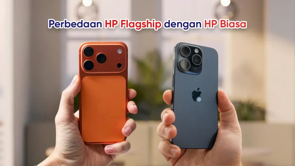 Perbedaan HP flagship dengan HP biasa